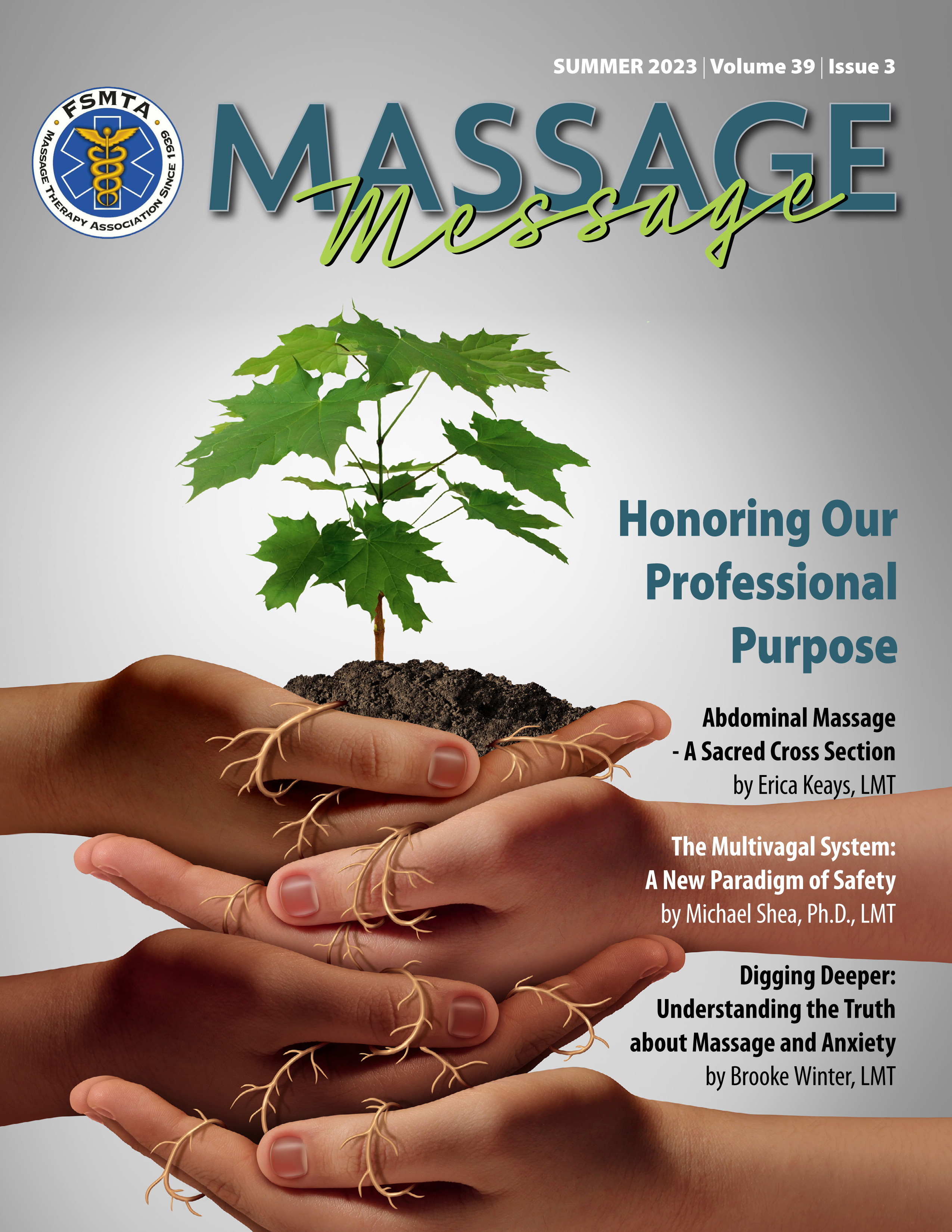 FSMTA Massage Message Magazine Summer 2023 Issue